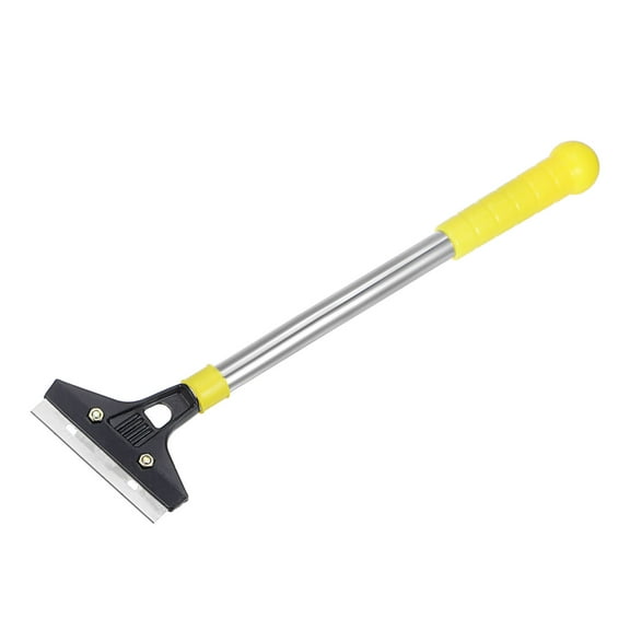Uxcell 15" Floor Scraper Strengthening Alloy Head Flooring Removal Tool for Window Paint Glass Wall