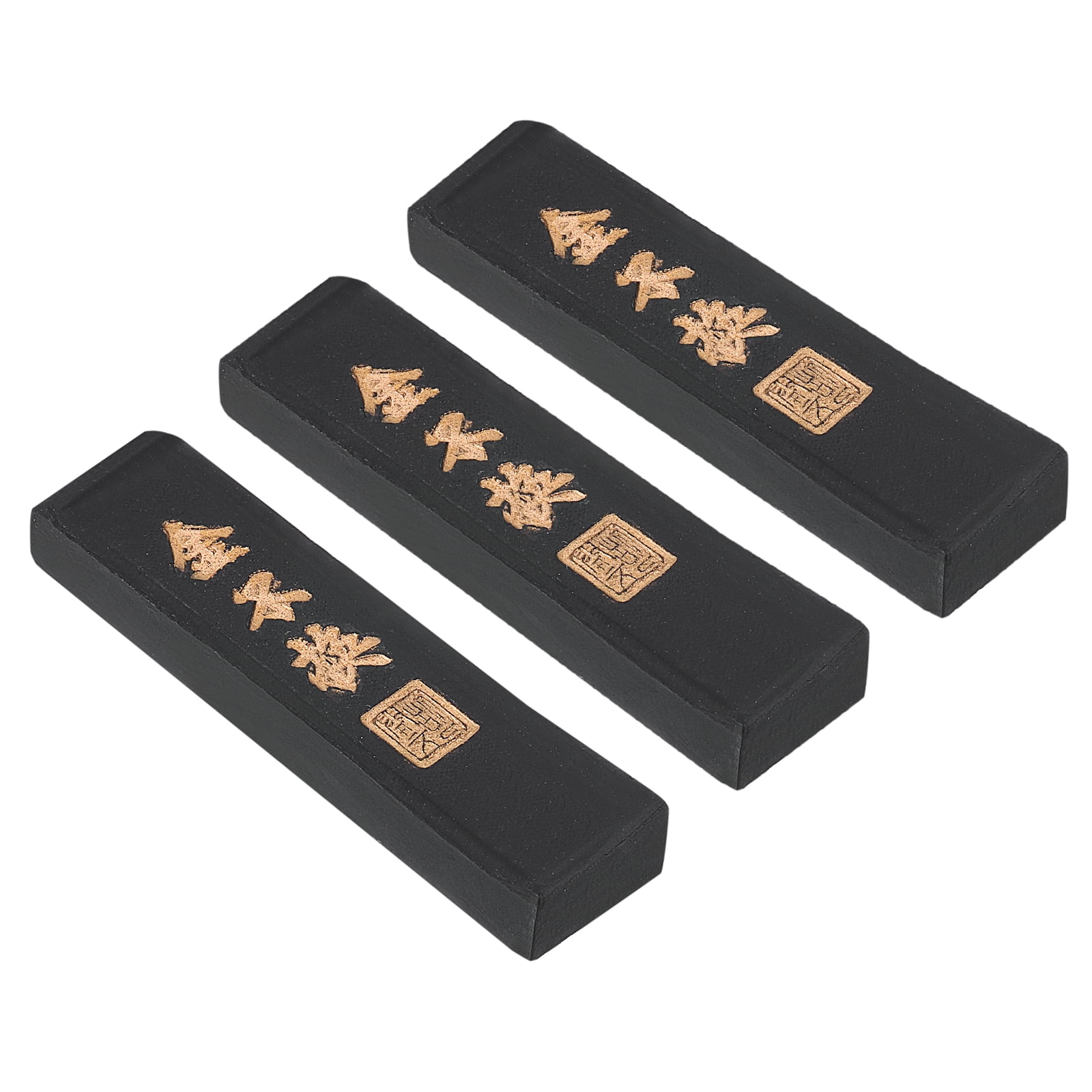 Uxcell 15 Inch Chinese Calligraphy Inkstone with Ink Stick, Square Ink ...