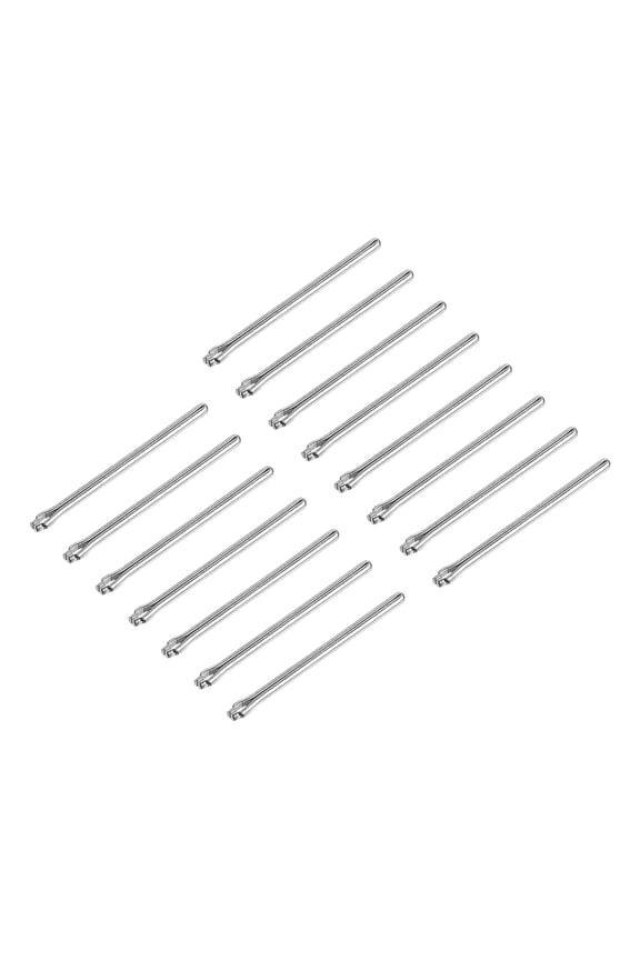 15 Pack 20mm Watch Band Link Cotter Pin, Stainless Steel 1mm Dia. Silver Tone