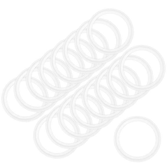 Uxcell 15-Pack Silicone O-Rings Gasket, 76 91mm OD O-Rings Seal Gasket for Compressor Valves Pipe Repair
