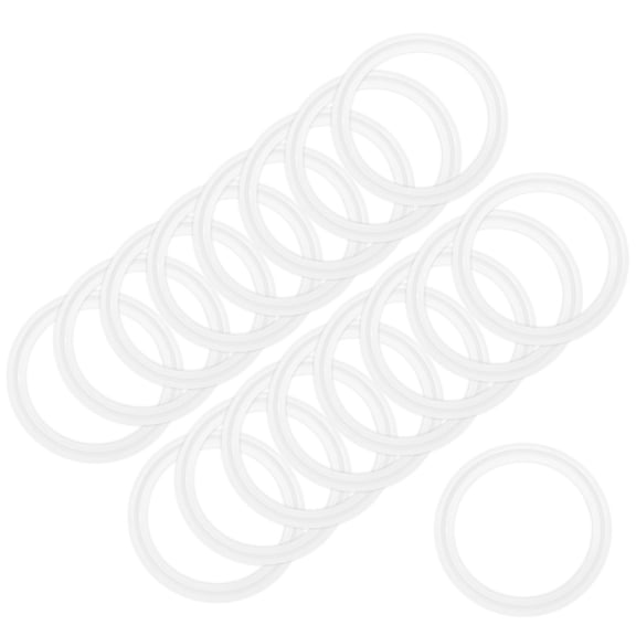 Uxcell 15-Pack Silicone O-Rings Gasket, 89 106mm OD O-Rings Seal Gasket for Compressor Valves Pipe Repair