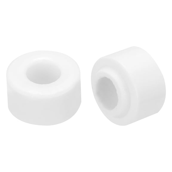 Uxcell 15 Pcs Ceramic Insulator Bead, 6.2 x 14 x 11mm Electronic Wire Bundle Insulation Heat Protection Ceramic Insulator for Cable Bundle, Wire Protection