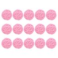 thumbnail image 1 of Uxcell 15 Pcs Wicker Rattan Balls 2 Inch Rattan Decorative Balls Vase Fillers for Wedding Party Pink, 1 of 5