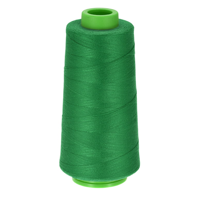 Uxcell 1500 Yards 20S/2 All-Purpose Polyester Sewing Thread (Green)