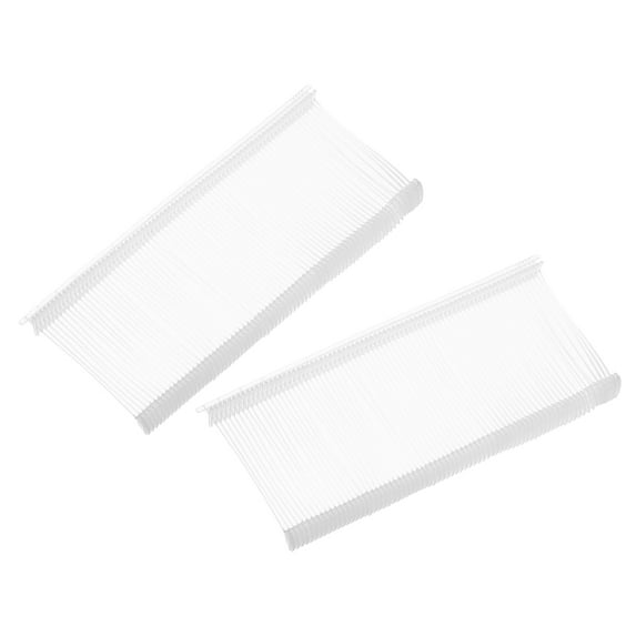 Uxcell 1500pcs Standard Tagging Barb Fasteners 1.4" Clear Tagging Gun Refill Fasteners