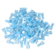 thumbnail image 1 of Uxcell 150PCS Male Spade Connector 16-14 AWG Nylon Quick Disconnect Blue, 1 of 5