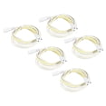 thumbnail image 1 of Uxcell 150cm 3 Pin LED Integrated Tube Cable Link Cords T4 T5 T8 Lamp Connecting Wire 5 Pack, 1 of 5