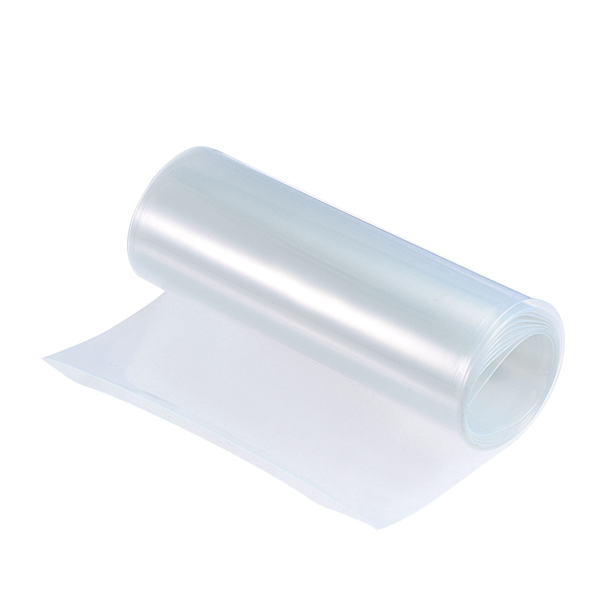 Uxcell 150mm Flat 1.5m Clear PVC Heat Shrink Tube Wraps Battery Wrap for Big Battery Pack