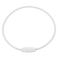 thumbnail image 1 of Uxcell 150mm Long Spray Painting Stainless Steel Wire Keyring Loop White 4 Count, 1 of 5