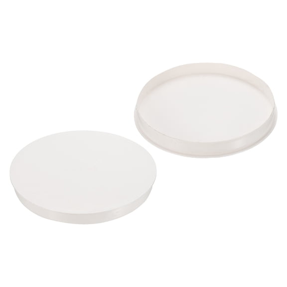 Uxcell 151mm OD Pipe Hole Plugs, 2 Pack Round Tubing Insert Pipe End Cover for Pipeline Protection, White