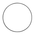 thumbnail image 1 of Uxcell 155x150x2.65mm Nitrile Rubber O Rings Metric Sealing Gasket, Black, 1 of 6