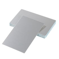 Aluminum Blank Metal Business Cards