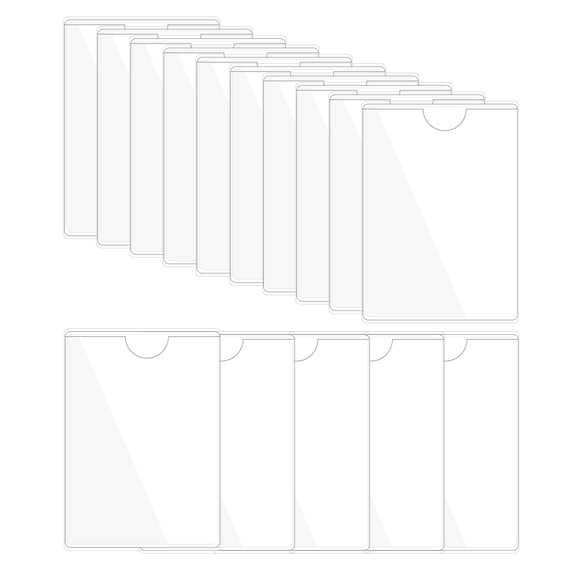 Self Adhesive Index Card Pockets for Office Use