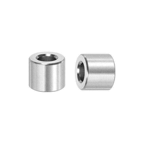 Uxcell 15Pcs 304 Stainless Steel Standoff Spacer 6x12x11mm for M6 Bolt/(IDxODxH) Column Spacer Unthreaded Standoff Screw Bright Finish for Outdoor DIY Electronics Industrial Mechanical Silver