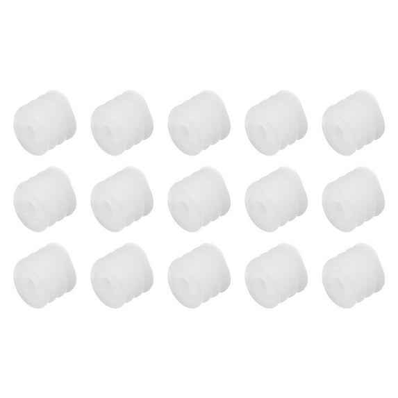 Uxcell 15Pcs Plastic Gears Plastic Worm Gears Model 662AA Reduction Gear for RC DIY Robot,White Module 0.5