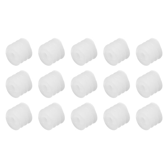 Uxcell 15Pcs Plastic Gears Plastic Worm Gears Model 662AA Reduction Gear for RC DIY Robot,White Module 0.5