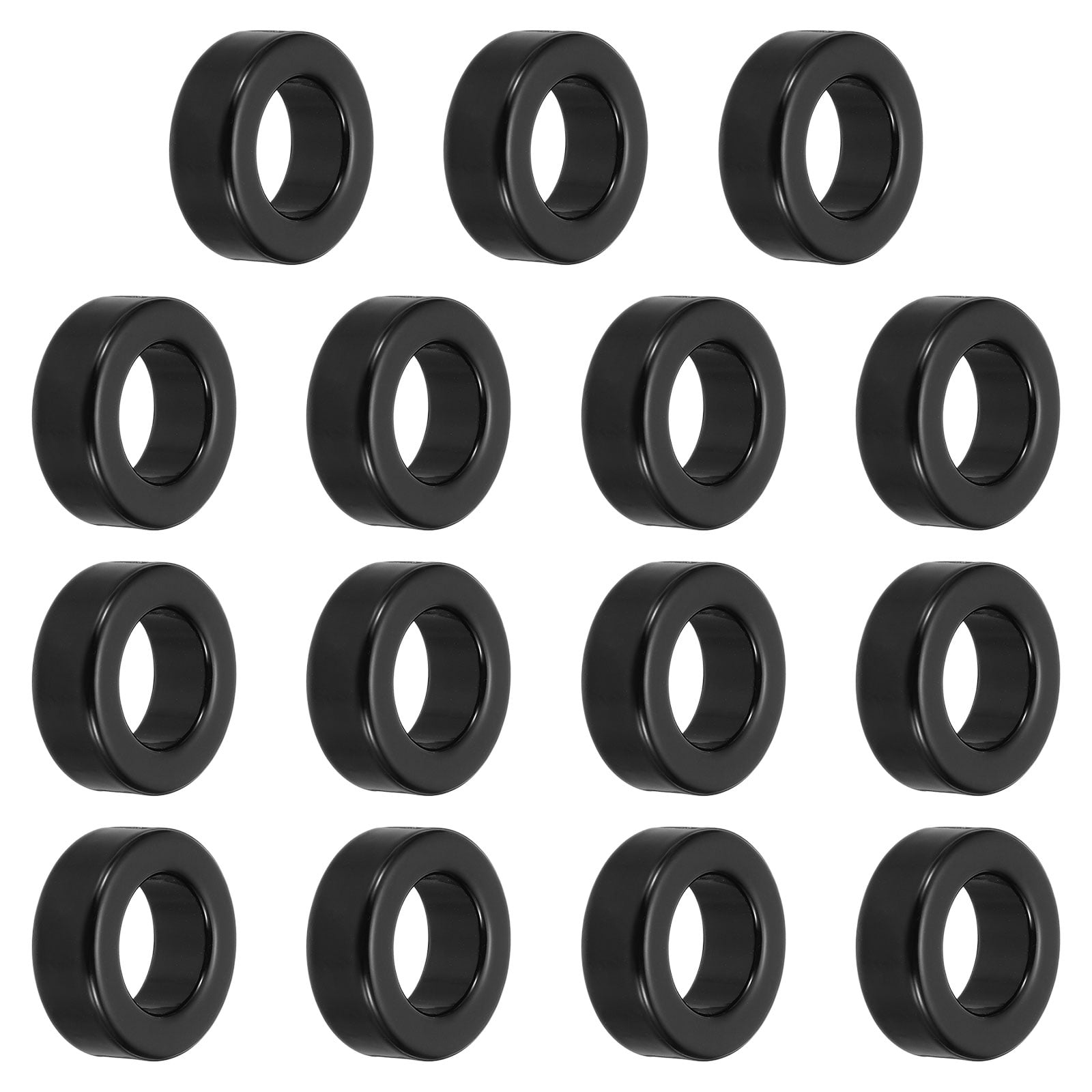 Uxcell 15Pcs Toroid Core, 24x42x16mm Iron Ferrite Chokes Ring Toroidal ...