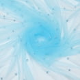 thumbnail image 1 of Uxcell 15ft White Pearl Table Runner, 180x60inch Pearl Tulle Fabric Soft Lace Mesh Fabric Net Tulle for Bridal Shower Wedding Arch Veil Table Decorations, Sky Blue, 1 of 7