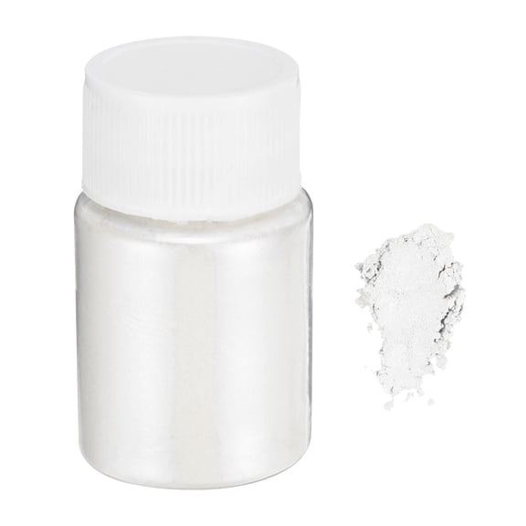 Uxcell 15g/0.5oz Mica Powder for Epoxy Resin Kit Casting Resin, Diamond White