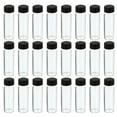 thumbnail image 1 of Uxcell 15mL Glass Vials with Screw Caps Liquid Sample Vial Storage, Clear 24Pcs, 1 of 5