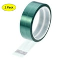 thumbnail image 1 of Uxcell 15mm 33 Meter / 108.2 Feet PET Green High-Temperature Adhesive Tape 2 Count, 1 of 4
