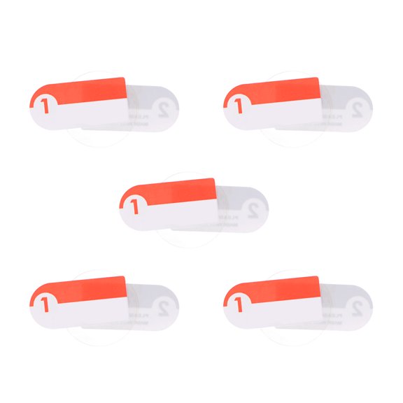 Uxcell 15mm Dia 0.22mm Thick Round High Definition Soft PET Smart Watch Screen Protectors 5 Pack