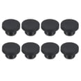 thumbnail image 1 of Uxcell 15mm Diameter Rubber Hole Plugs, 8 Pcs Silicone Rubber Round Hole Stoppers for 14mm Hole, Black, 1 of 6