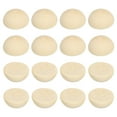 thumbnail image 1 of Uxcell 15mm Half Wood Beads, 200 Pack Unfinished Natural Wooden Beads Round Split Wood Balls for Craft, 1 of 5