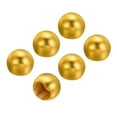 thumbnail image 1 of Uxcell 15mm Lamp Decoration for Lamp Harp Top Lampshade Holder M10 Lamp Finial Cap Knob Electrophoresis Gold 6 Pack, 1 of 5