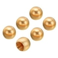 thumbnail image 1 of Uxcell 15mm Lamp Decoration for Lamp Harp Top Lampshade Holder M10 Lamp Finial Cap Knob French Gold Color 6 Pack, 1 of 5
