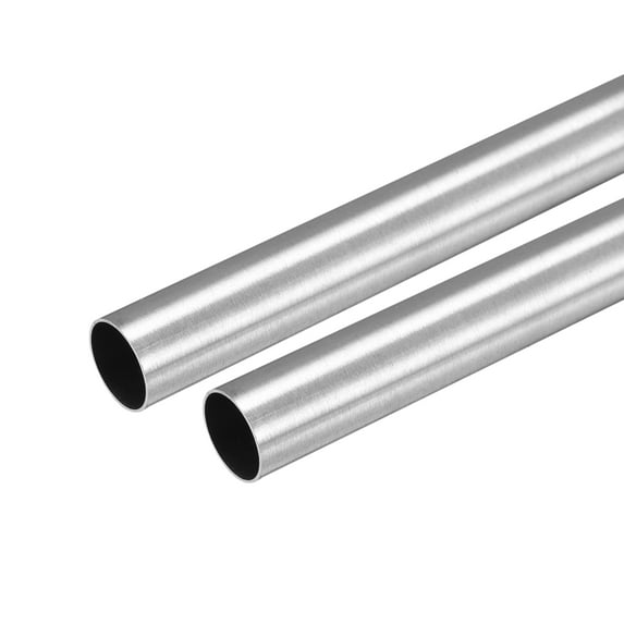 Uxcell 15mm OD 0.5mm Wall Thickness 250mm Length 304 Stainless Steel Tube Polishing 2 Pack