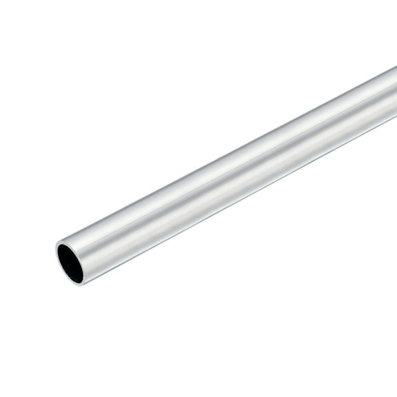 Uxcell 15mm OD 13mm Inner Dia 400mm Length 6063 Aluminum Tube for Industry DIY Project