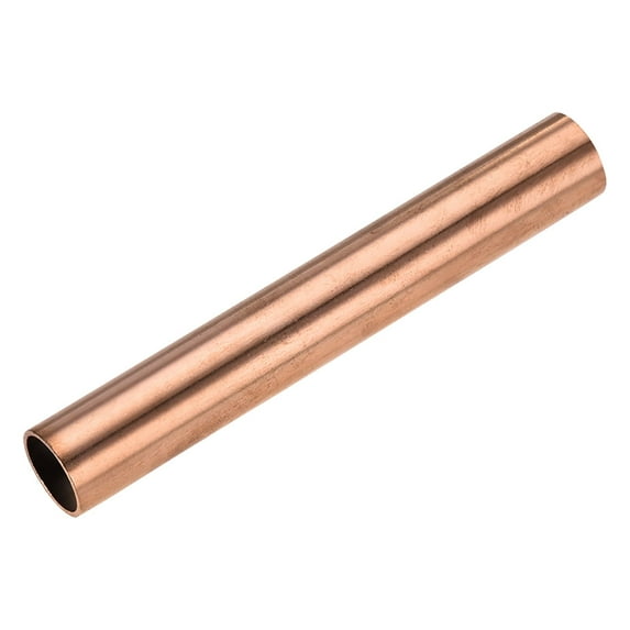 Uxcell 15mm OD 1mm Wall Thickness 100mm Length Copper Round Tube