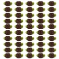 thumbnail image 1 of Uxcell 15mm Tiny Satin Ribbon Rose Fabric Flowers Embellishments Rosettes Applique Coffee 200 Pcs, 1 of 6