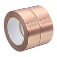 thumbnail image 1 of Uxcell 15mmx5m Metallic Foil Masking Washi Tape Art Craft Decoration, Pink Gold 2 Roll, 1 of 5