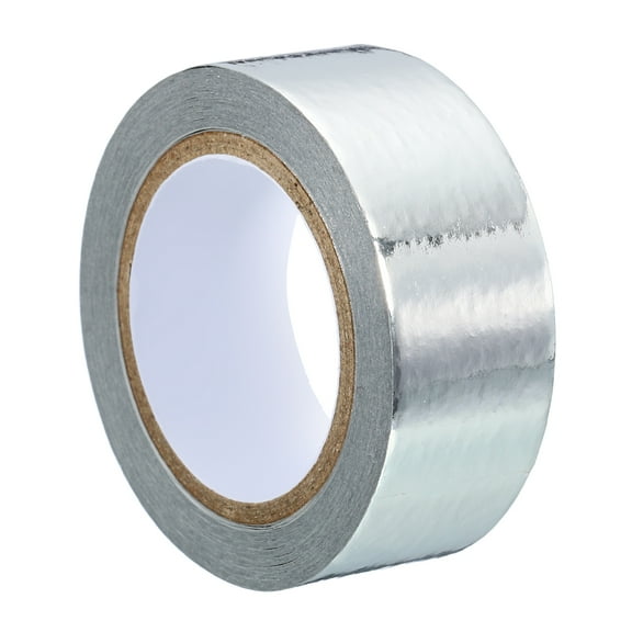 Uxcell 15mmx5m Metallic Foil Masking Washi Tape Art Craft Decoration, Silver 1 Roll