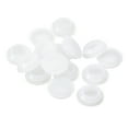 thumbnail image 1 of Uxcell 15pack Silicone Plug, Rubber Round Snap in Locking Hole Plug Waterproof Hole Plug for 15.5-17mm Hole, Translucent, 1 of 6