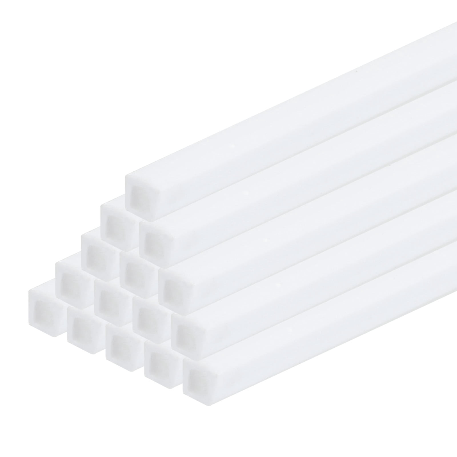 US Stock 4pcs 15mm*15mm 6063 Aluminum Metal Square Tube 1mm Wall 9.8 Length eBa