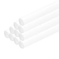 thumbnail image 1 of Uxcell 15pcs 10" Plastic Model Tube ABS Square Tube 0.2"x0.2" White Easy Processing Architectural Model Making DIY, 1 of 5