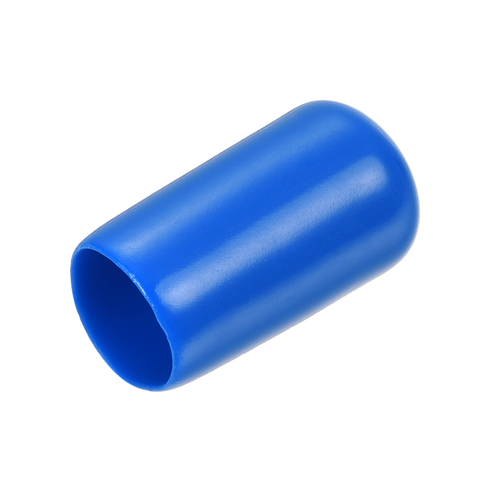 Uxcell 15pcs 10mm Round Blue Vinyl End Cap Screw Thread Protectors ...