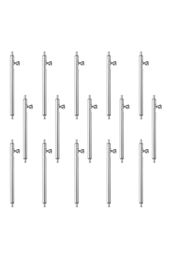 15pcs Quick Release Spring Bars 19mm 304 Stainless Steel Watch Pins Replacement