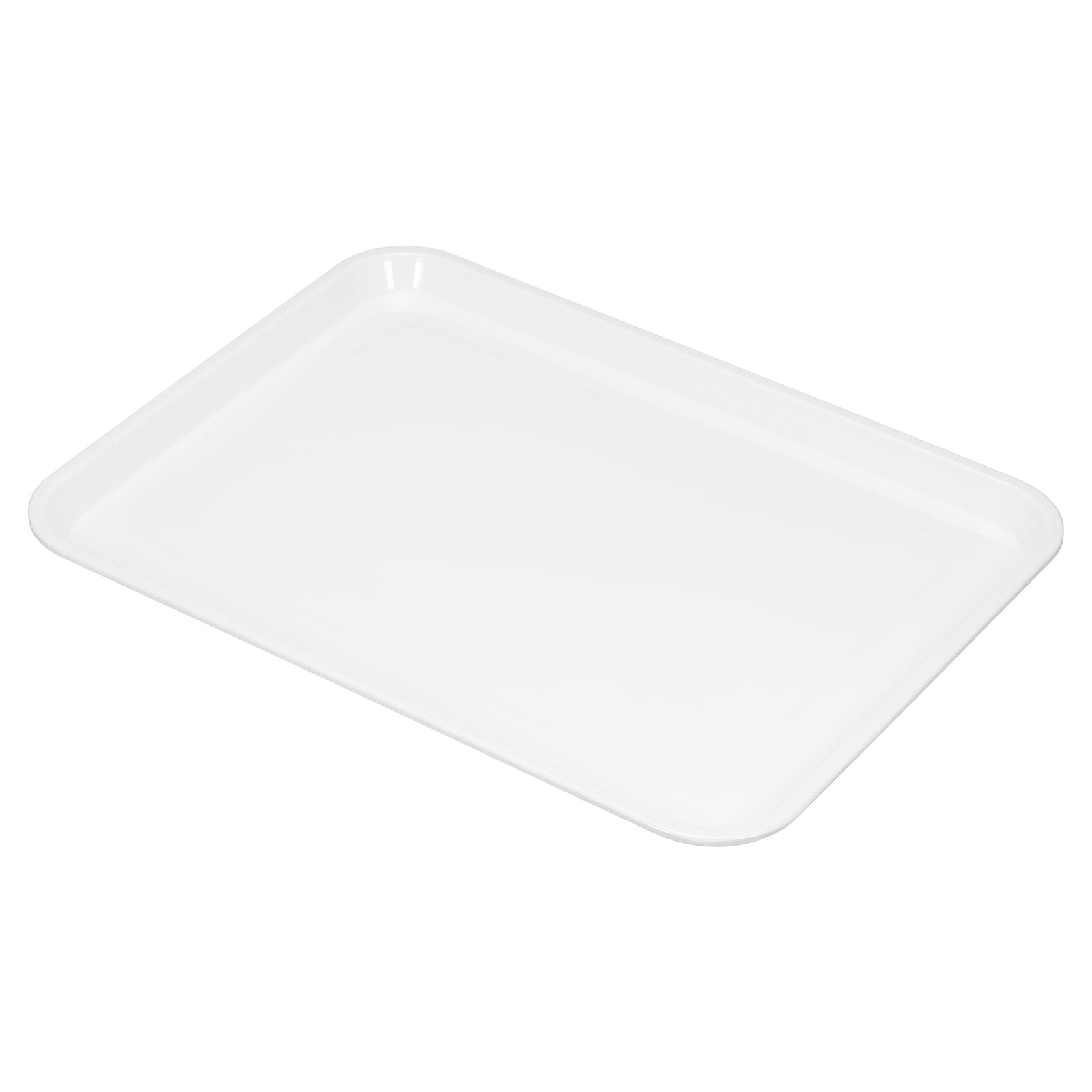 Uxcell 15x11" Fast Food Tray, Plastic MultiPurpose Rectangle Serving