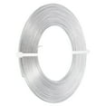 thumbnail image 1 of Uxcell 16.4 Feet Flat Aluminum Wire 18 Gauge Bendable Anodized Aluminum Wire Silver Tone, 1 of 6