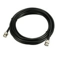 thumbnail image 1 of Uxcell 16.4 Feet RG58 50 Ohm Coaxial Cable with BNC Male to BNC Male Connectors Plastic Black 1pcs, 1 of 5