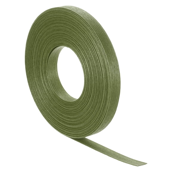 Uxcell 16.4 Yards x 0.6" Paper Rattan Weaving Cane, 12-Ply Paper Rattan Weave Basket Weaving Supplies for DIY Home Kitchen Decoration Basket Crafts, Grass Green