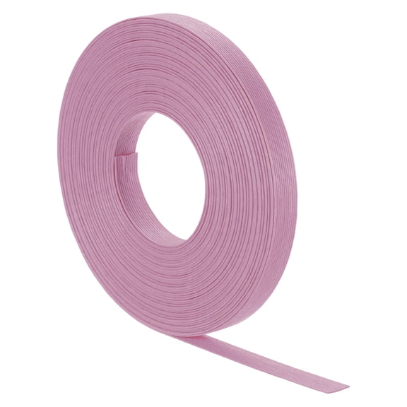 Uxcell 16.4 Yards x 0.6" Paper Rattan Weaving Cane, 12-Ply Paper Rattan Weave Basket Weaving Supplies for DIY Home Kitchen Decoration Basket Crafts, Gray Purple