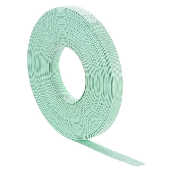 Uxcell 16.4 Yards x 0.6" Paper Rattan Weaving Cane, 12-Ply Paper Rattan Weave Basket Weaving Supplies for DIY Home Kitchen Decoration Basket Crafts, Mint Green