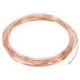 thumbnail image 1 of Uxcell 16.4Ft Solid Bare Copper Wire 18 Gauge 99.9% Pure Copper Wire Soft Beading Wire for Indoor Bonsai Pots, 1 of 5