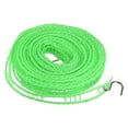 thumbnail image 1 of Uxcell 16.4ft Nylon Portable Clothesline Windproof Non Slip Washing Line, Green, 1 of 5