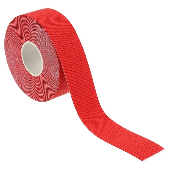 Uxcell 16.4ft x 1" Aerial Hoop Tape Athletic Tape Adhesive Non-Slip Tape Red